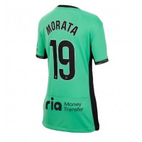 Atletico Madrid Alvaro Morata #19 Tredje Tröja Kvinnor 2023-24 Korta ärmar